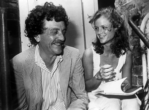 Kurt Vonnegut y su hija Edith