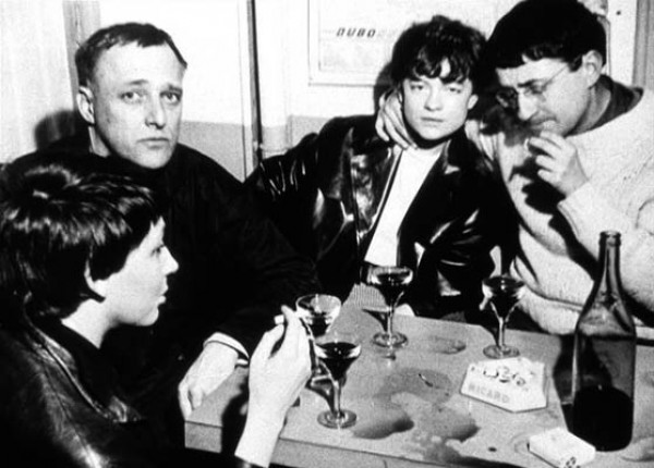 Situacionistas. Michèle Bernstein, Asger Jorn, Colette Caillard y Guy Debord.